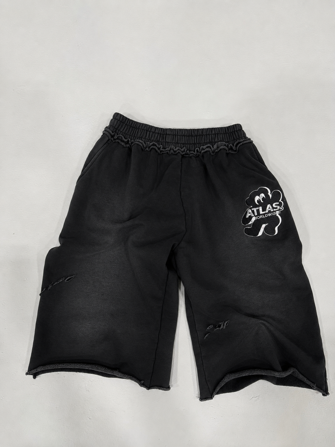 3/4 Cut Joggers - Black