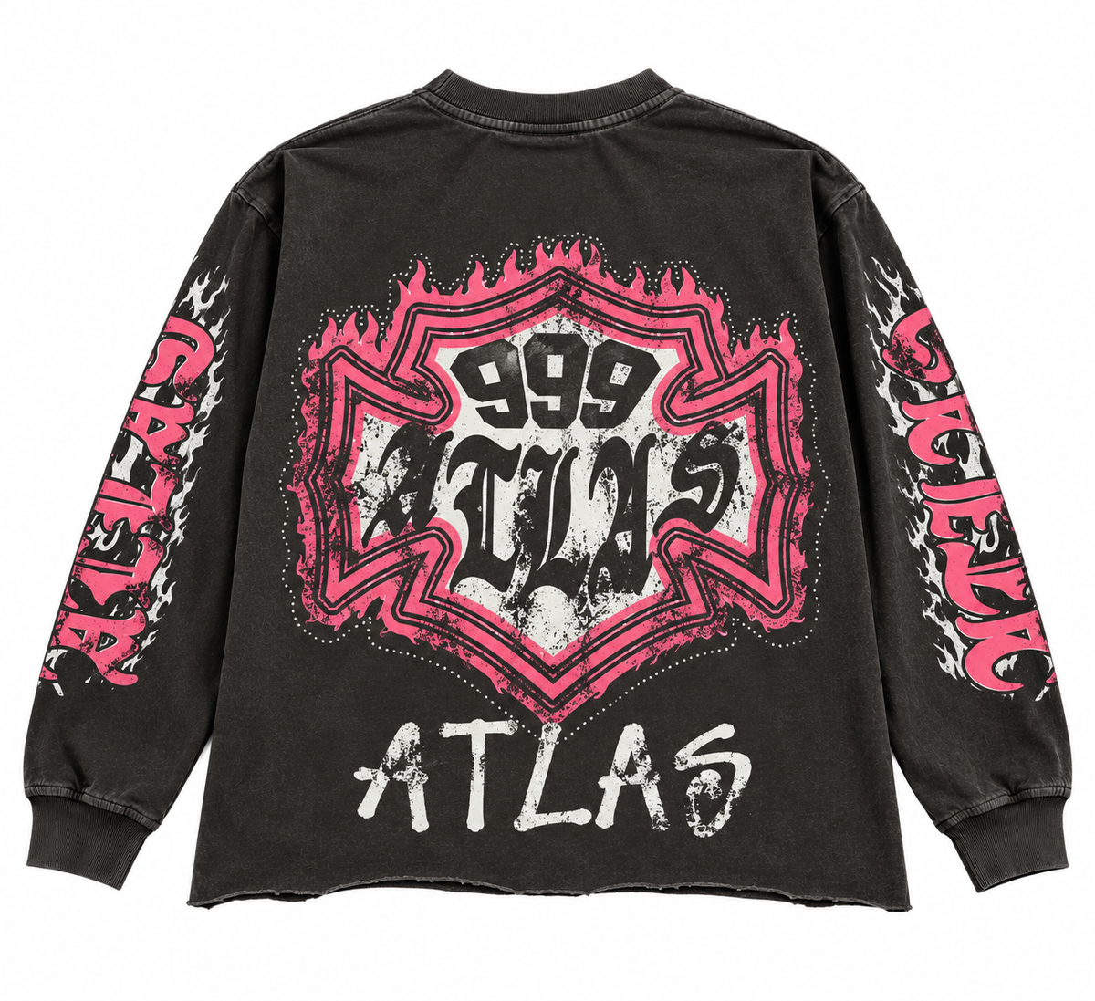 Washed Black/Pink
