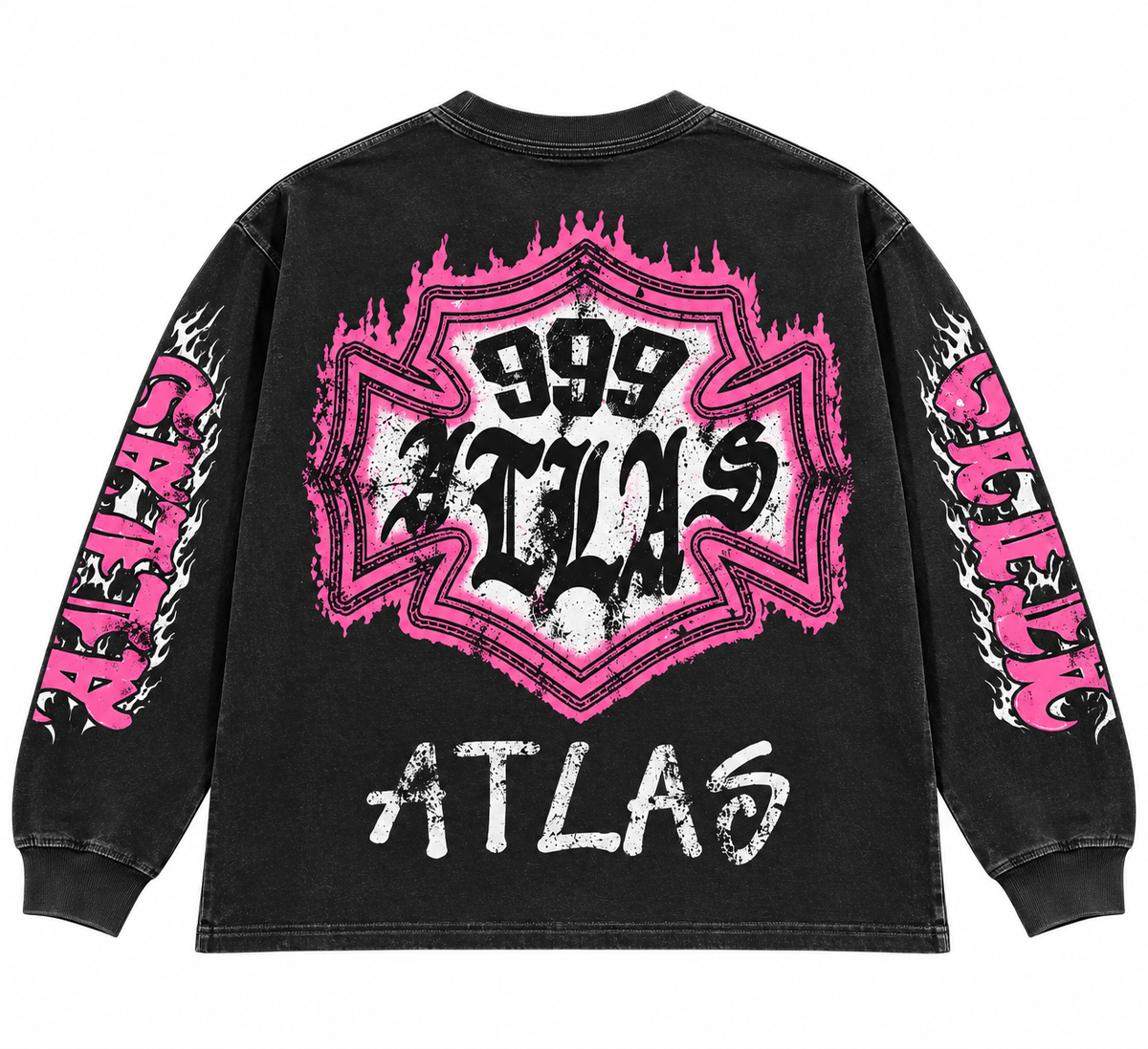Washed Black/Pink