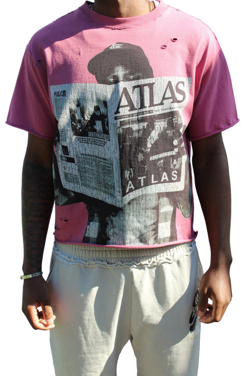 Faded Pink Tee